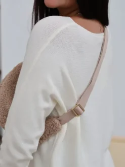 Fashion Banane Emilie Beige Sacs