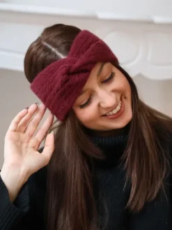 Store Bandeau Manon Bordeaux Echarpes, Bonnets & Cagoules