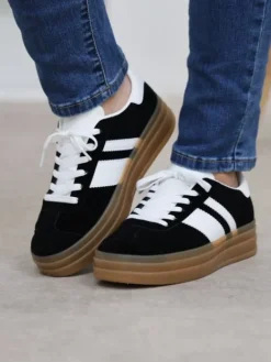 New Baskets Alice Noir Chaussures