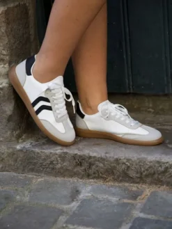 Hot Baskets Rafaelle Blanc/Noir Chaussures