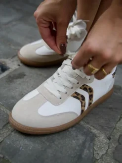 Best Sale Baskets Rafaelle Leopard Chaussures