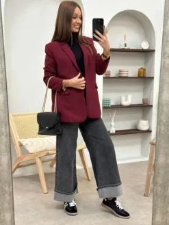 Sale Blazer Julie Bordeaux Vestes