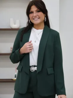Best Sale Blazer Ornella Vert sapin Vestes