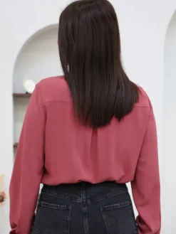 Sale Blouse Axelle Terracotta Blouses & Chemises
