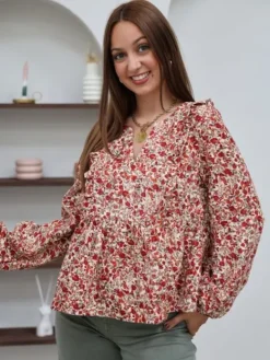 Discount Blouse Lya Rouille Blouses & Chemises