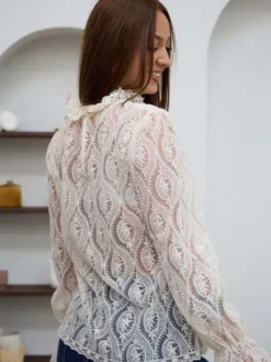 New Blouse Mylène Ecru Blouses & Chemises
