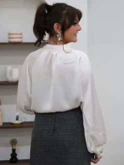 Sale Blouse Tania Ecru Blouses & Chemises