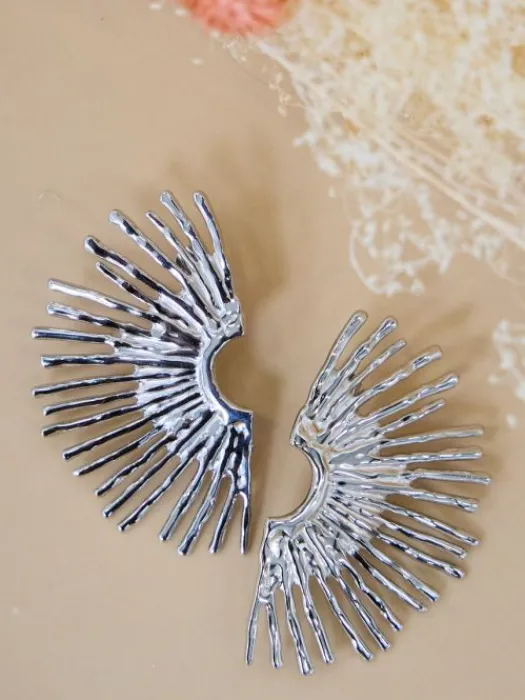 Hot Boucles d'oreilles Amalya Argent Bijoux