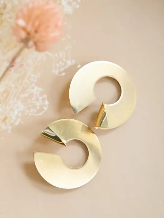 Cheap Boucles d'oreilles Fanny Or Bijoux