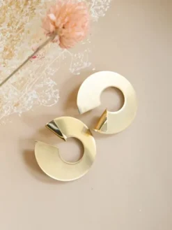 Cheap Boucles d'oreilles Fanny Or Bijoux