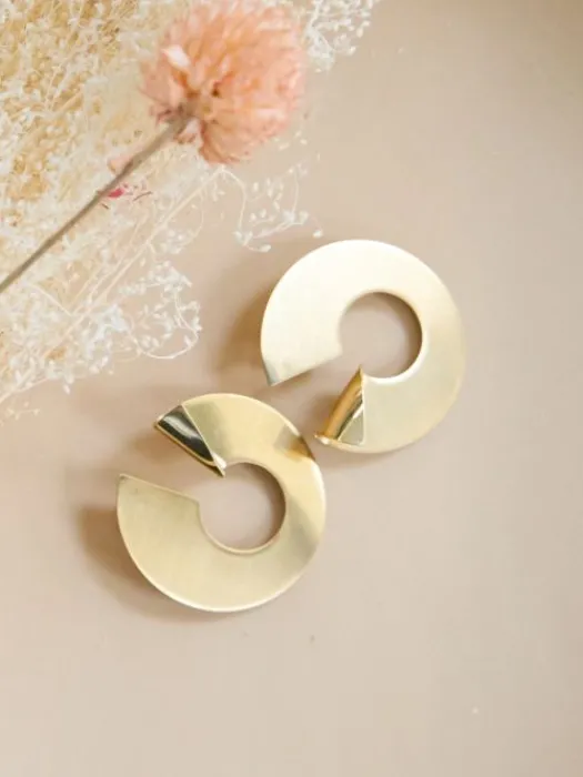 Cheap Boucles d'oreilles Fanny Or Bijoux