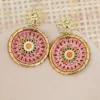 Best Sale Boucles d'oreilles Fara Or/Rose Bijoux