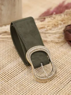 Shop Ceinture Alizée Kaki Ceintures