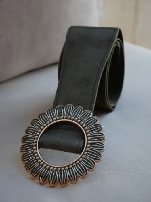 Sale Ceinture Héloïse Kaki Ceintures