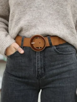 Cheap Ceinture Suzanne Chocolat Ceintures