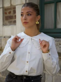 Flash Sale Chemise Alya Blanc Blouses & Chemises