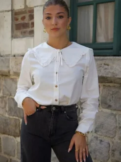 Flash Sale Chemise Alya Blanc Blouses & Chemises