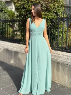 New Combinaison Lyana Vert Sauge Collection Cérémonie