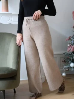 Store Ensemble Alix Taupe Pulls Et Gilets|Pantalons