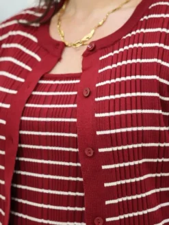 Outlet Ensemble Victoire Bordeaux Pulls Et Gilets