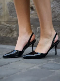 Hot Escarpins Marie Noir Chaussures