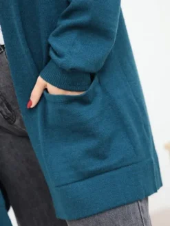 Flash Sale Gilet Amelie Bleu pétrole Pulls Et Gilets