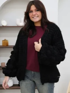 Outlet Gilet Lola Noir Pulls Et Gilets
