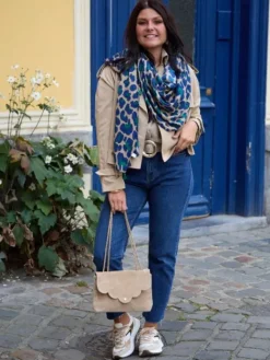 Store Gilet Viviane Taupe Pulls Et Gilets