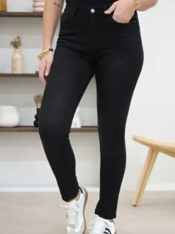 Outlet Jean Push up Julia Noir Jeans