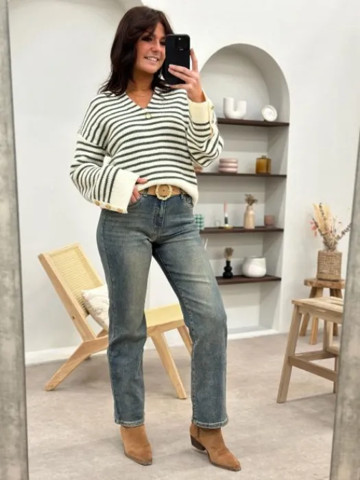 Clearance Jean Straight Tess Bleu Jeans