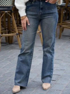 Discount Jeans Alix Bleu foncé Jeans