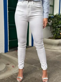 Shop Jeans Alma Blanc Jeans