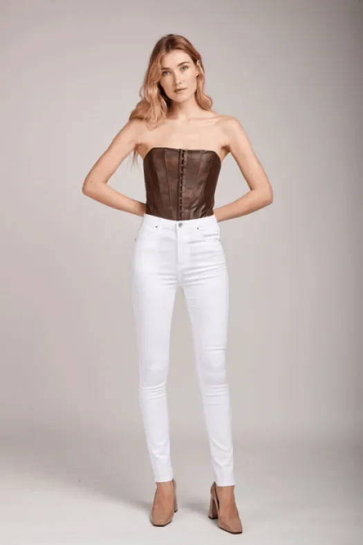 Shop Jeans Alma Blanc Jeans