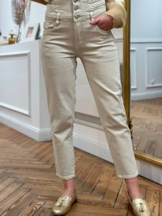 Online Jeans Fabiana Beige Jeans
