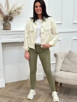 Best Jeans Mélanie Kaki Jeans
