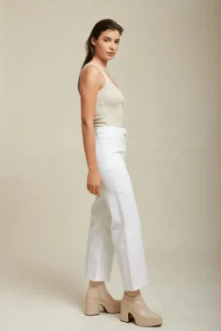 Online Jeans Sabryna Blanc Jeans