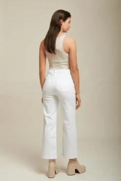 Online Jeans Sabryna Blanc Jeans