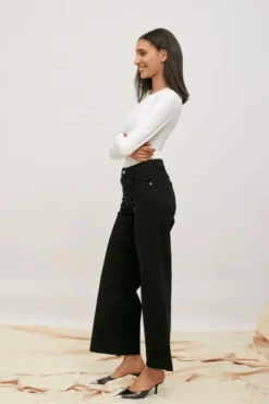 Outlet Jeans Safya Noir Jeans