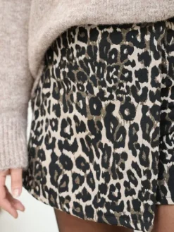 Fashion Jupe short Lise Leopard Shorts