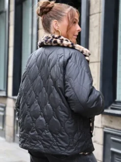 Clearance Manteau Apolline Noir Manteaux