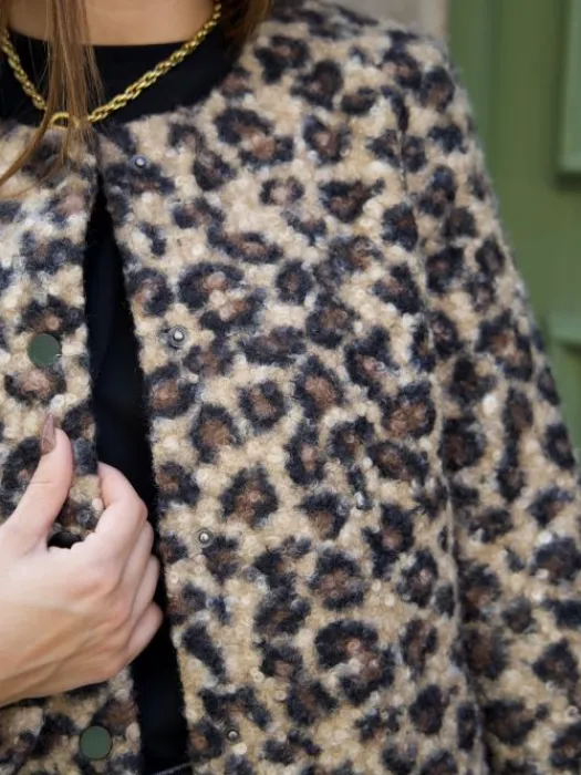 Clearance Manteau Emilie Camel Manteaux