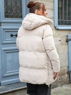 New Manteau Helena Beige Manteaux