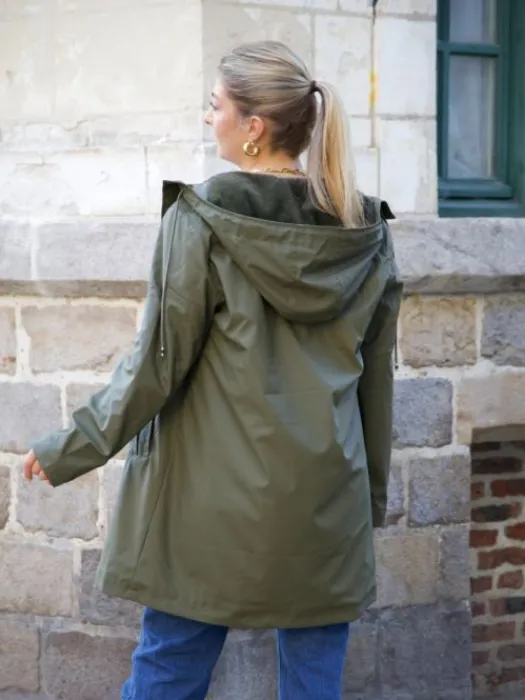 Cheap Manteau Lucie Kaki Manteaux