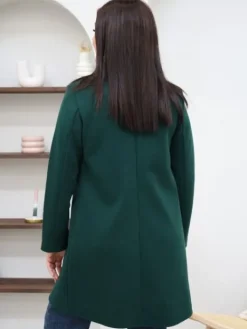 Sale Manteau Nella Vert Sapin Manteaux