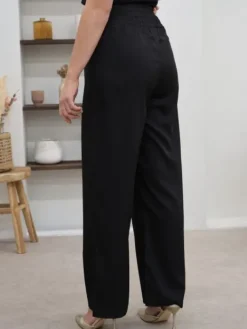 Online Pantalon Ella Noir Pantalons