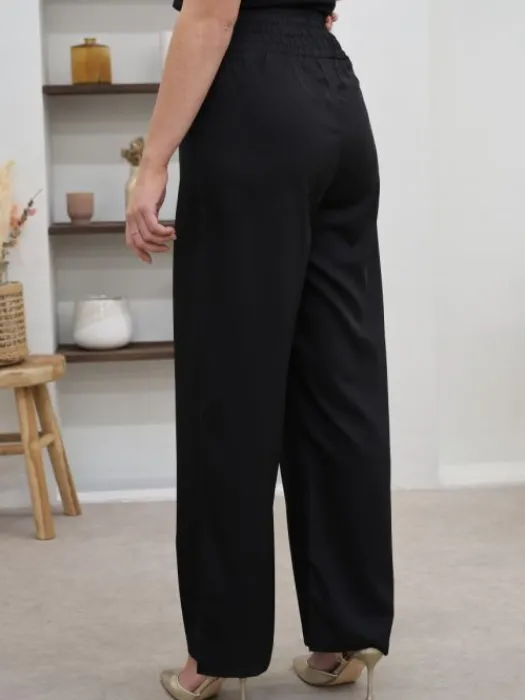 Online Pantalon Ella Noir Pantalons
