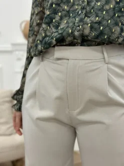 Online Pantalon Gaia Beige Pantalons