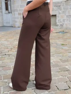 Online Pantalon Louise Chocolat Pantalons