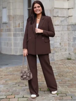 Online Pantalon Louise Chocolat Pantalons