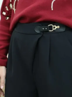 Outlet Pantalon Nicolle Noir Pantalons